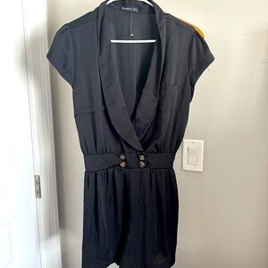 Black Atmosphere Romper